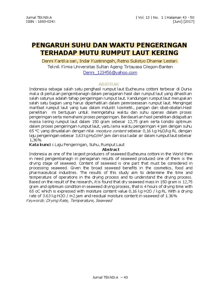 Jurnal 4.3 Drying Highlight | PDF