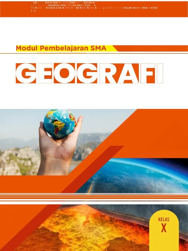 X Geografi KD 3.1 Final-Dikonversi | PDF