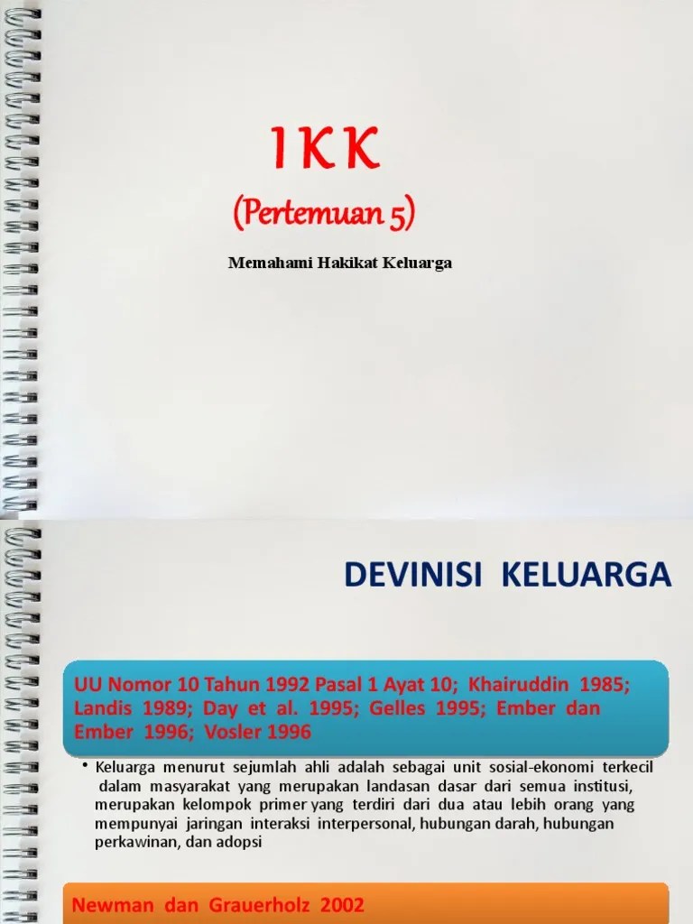 IKK Pertemuan 5-Hakikat Keluarga (2) | PDF