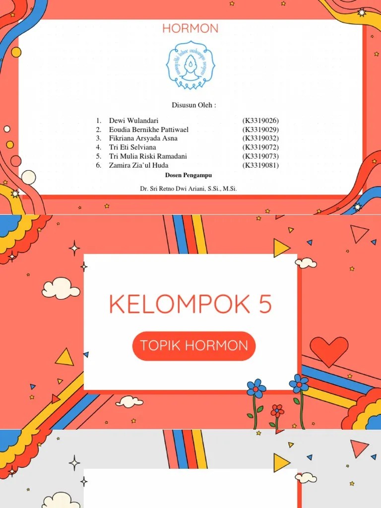 PPT Hormon_Kelompok 5 | PDF