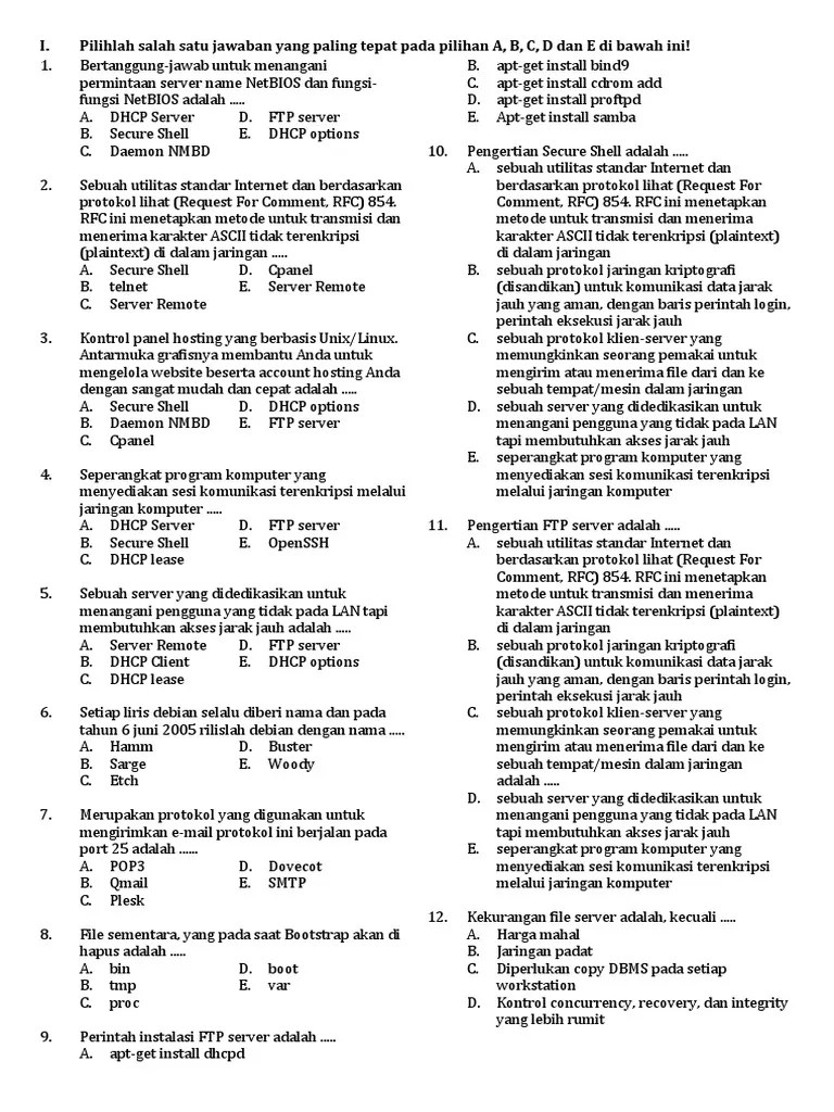 Contoh Soal ASJ Kelas 11 Semester 2: Persiapan Optimal