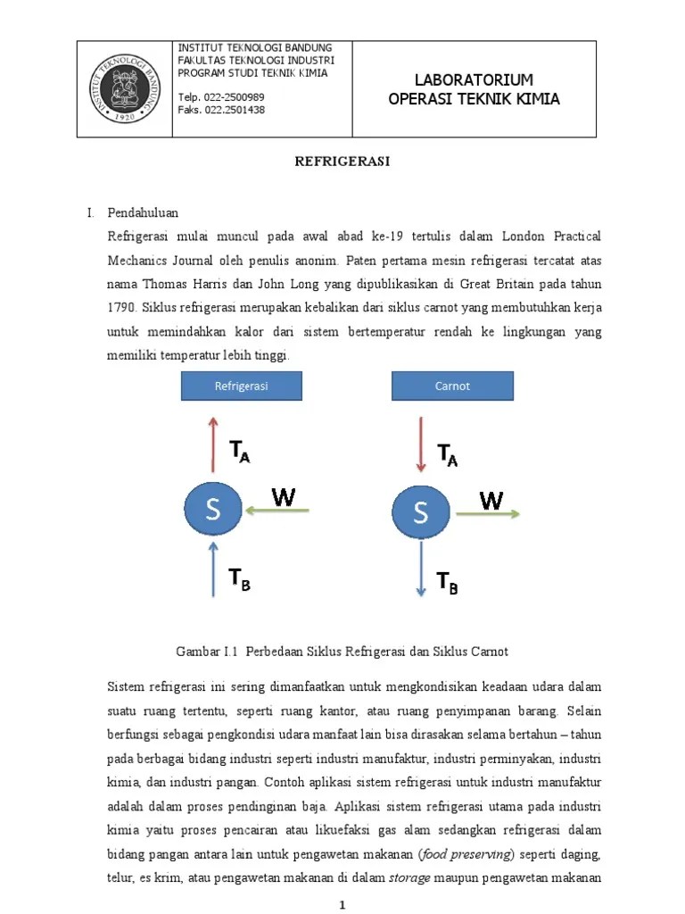 Modul Refrigerasi | PDF