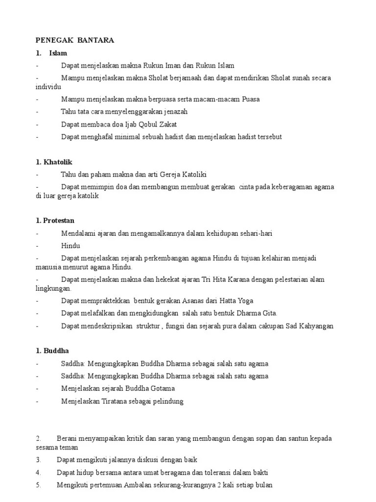 Sku Baru Penegak Pandega | PDF