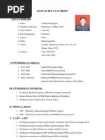 Form Kosong CV | PDF
