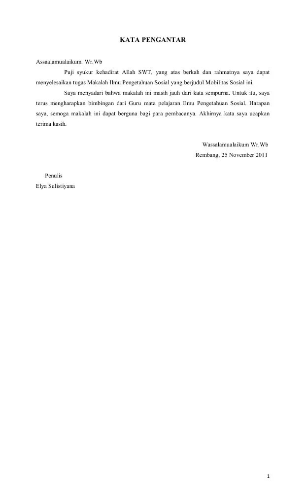 Artikel Mobilitas Sosial | PDF