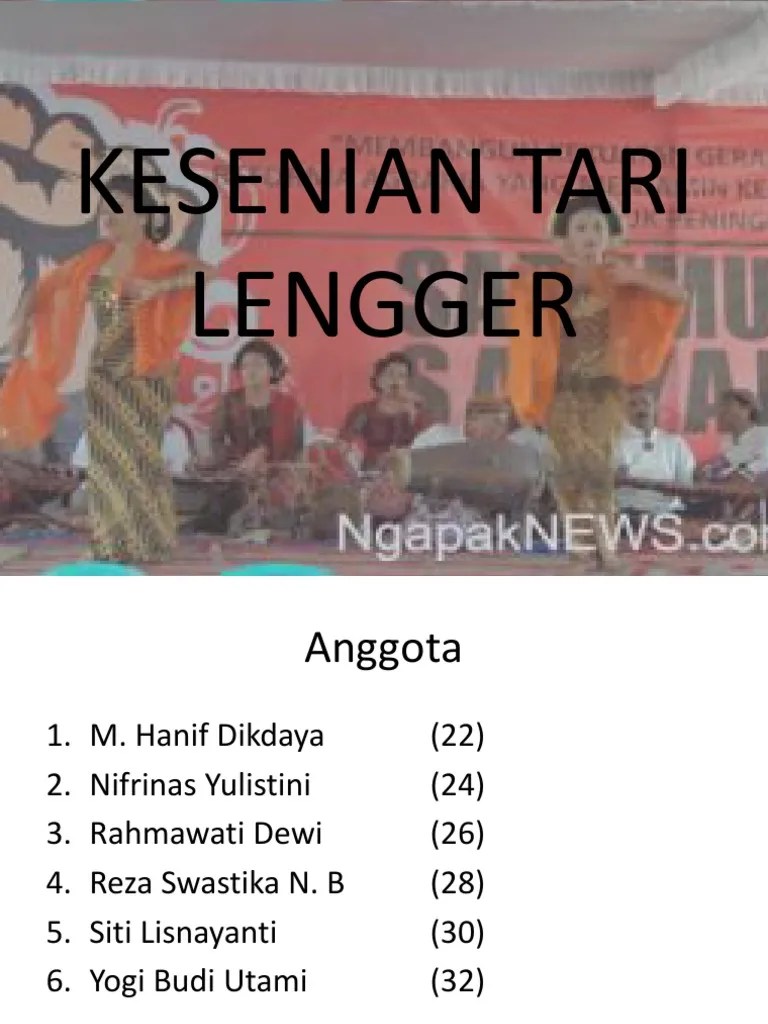 Kesenian Tari Lengger | PDF