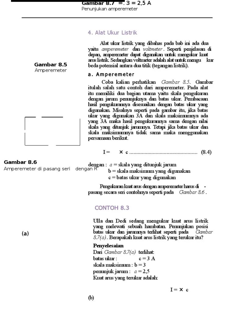 Alat Ukur Listrik | PDF