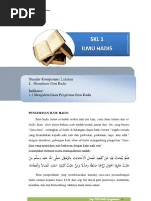 Modul Hadis UN-XII MA | PDF