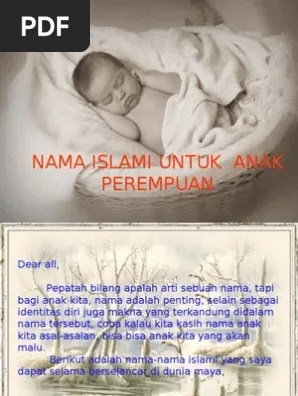 Nama Anak Perempuan | PDF