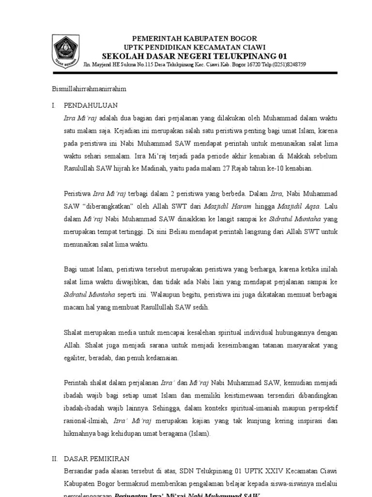 Kumpulan Contoh Susunan Acara Isra Mi&rsquo;raj - Kumpulan Contoh Teks MC