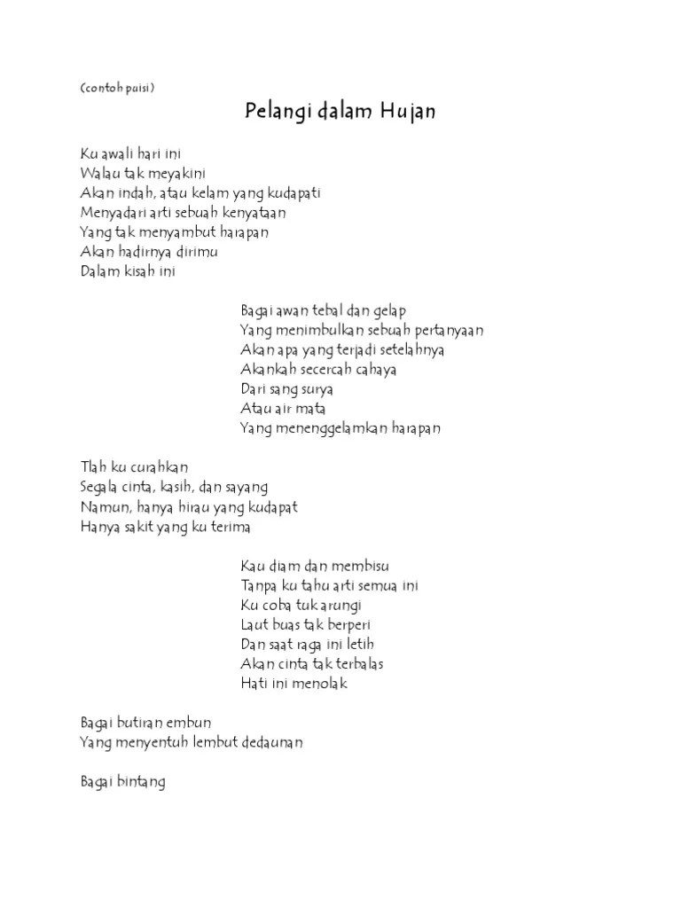 Pelangi Dalam Hujan | PDF