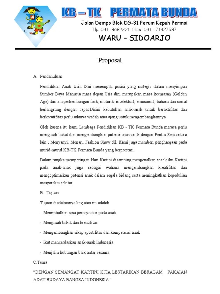 Proposal Kartinian | PDF