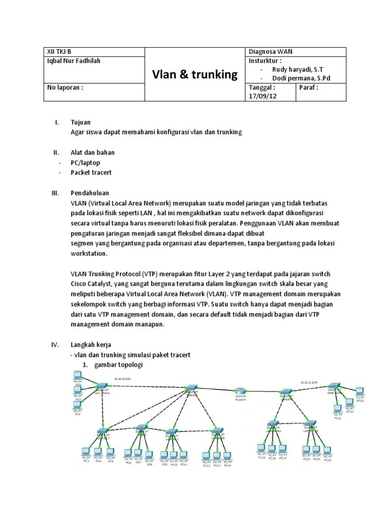Vlan&amp;Trunking | PDF