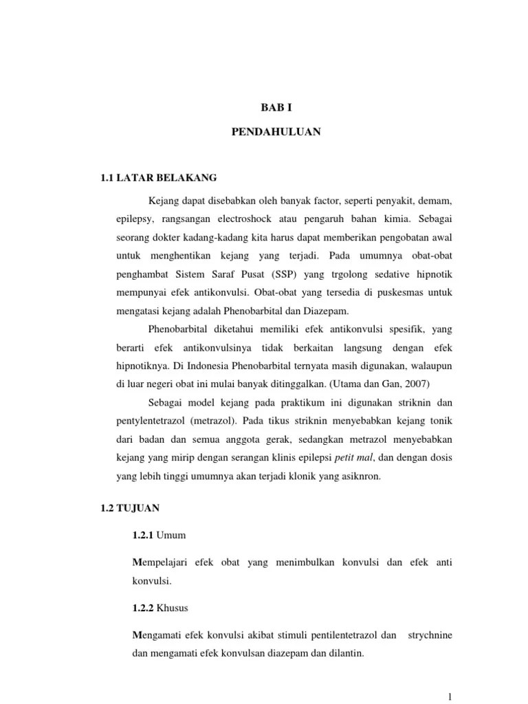 Laporan Praktikum Farmakologi Kel.5 | PDF