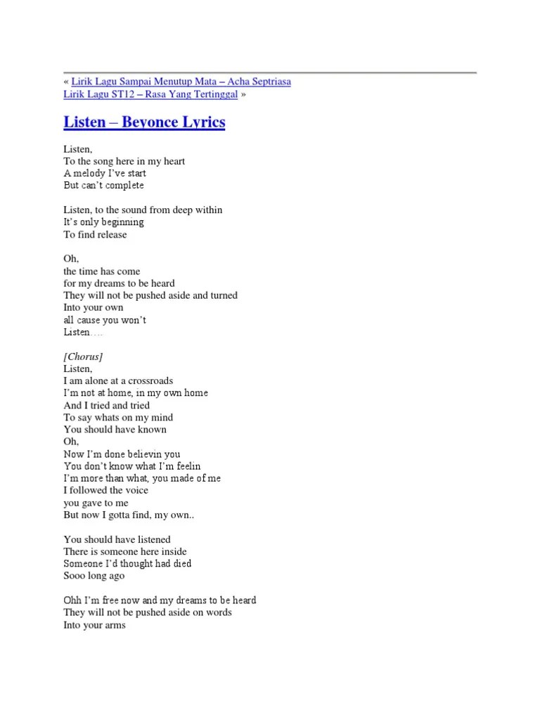 Lirik Lagu Thousand Years Dan Artinya – Nasi