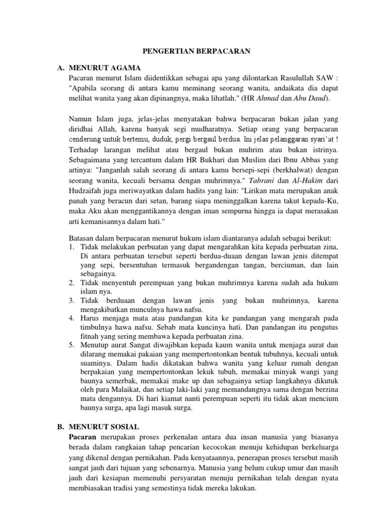 Pengertian Dari Pacaram - fasrcat