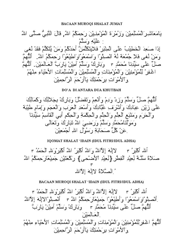 Bacaan Bilal Idul Fitri Arab - idul fitri