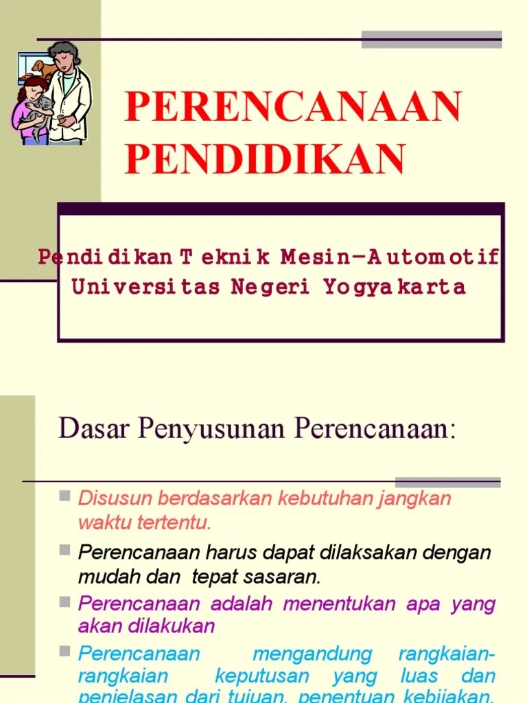 Perencanaan Pendidikan Kejuruan | PDF