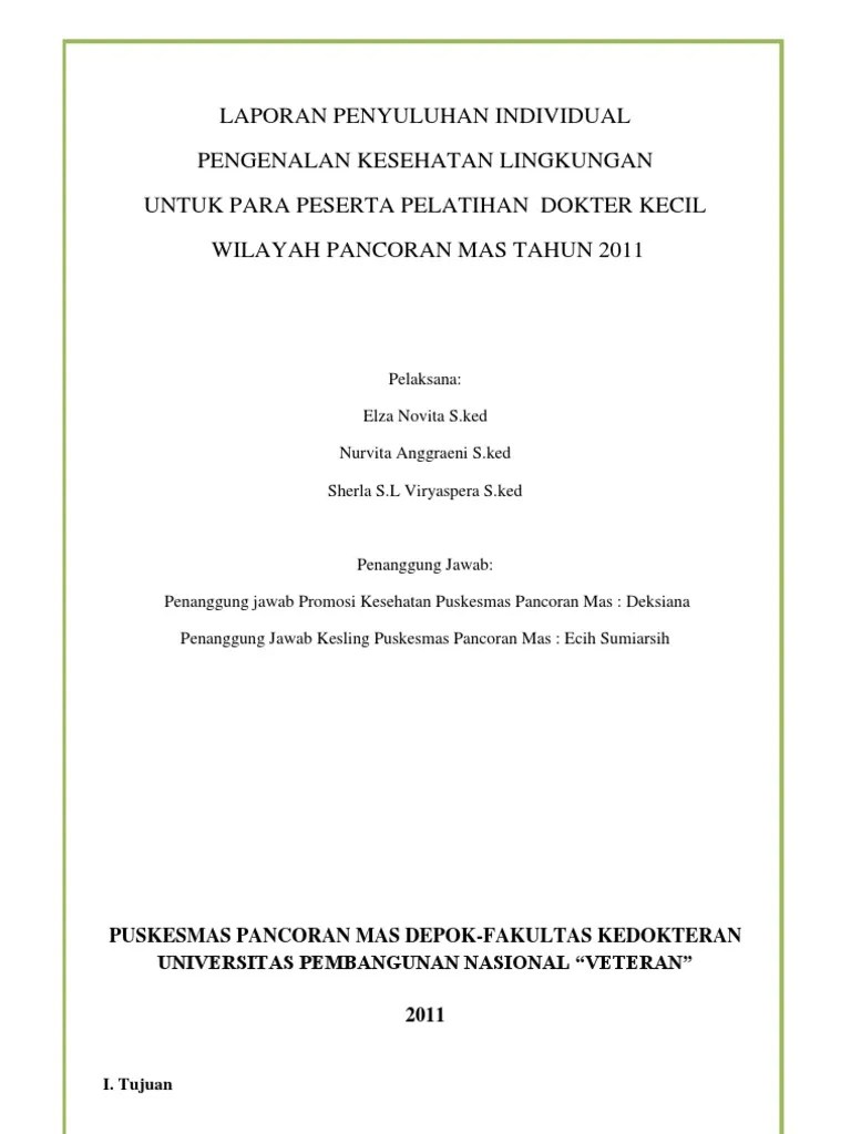 Materi Penyuluhan Kesling | PDF