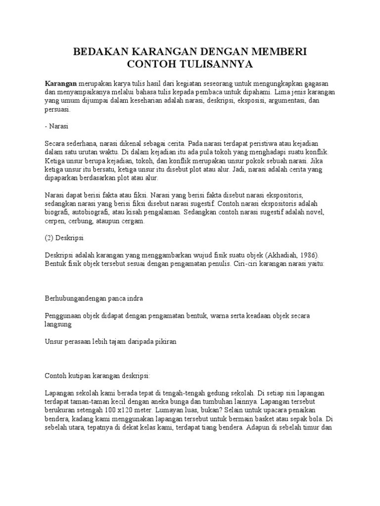 Biografi Dan Autobiografi Termasuk Jenis Karangan – Lukisan