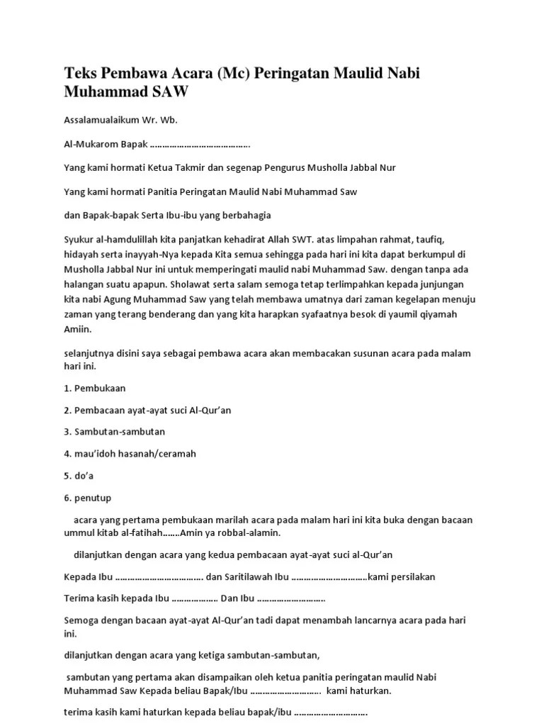 11 ++ Teks pembawa acara syukuran aqiqah terbaik | tekspidato