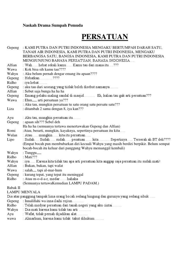 Contoh Drama 8 Orang - Contoh Resource
