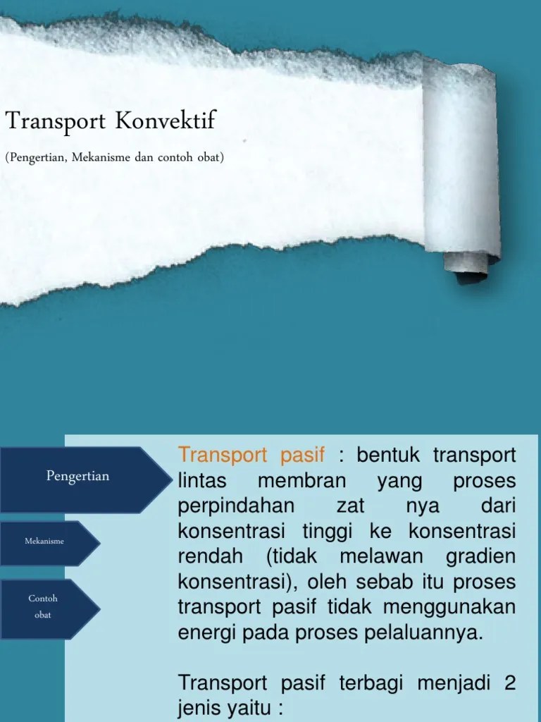 Transport Konvektif | PDF