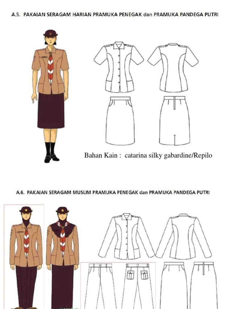 Seragam Pramuka Penegak Pandega Putra Putri | PDF