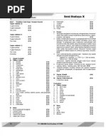 Kunci Jawaban Seni Budaya123 | PDF