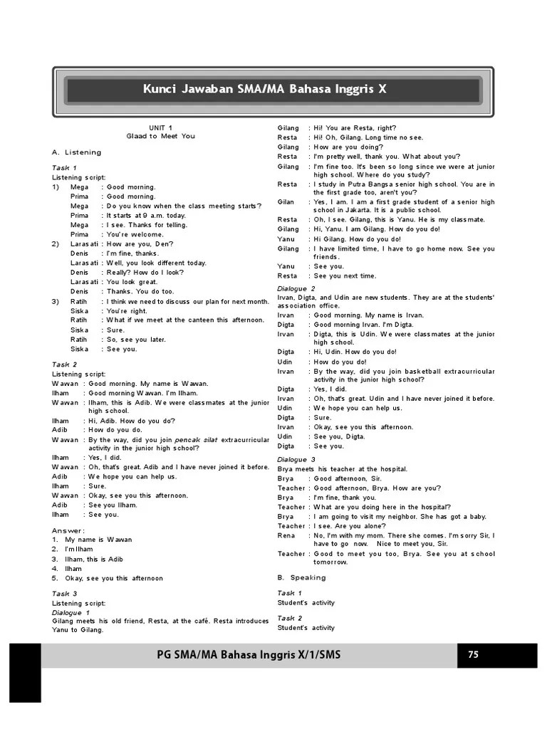 Soal Uas Tik Kelas 8 Semester 1 Dan Jawabannya - Kunci Ujian
