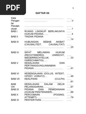Buku Asas-Asas Hukum Pidana Prof - Moeliatno | PDF