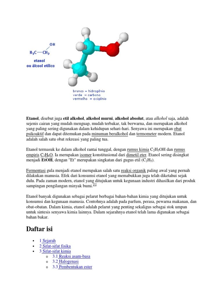 Etanol | PDF