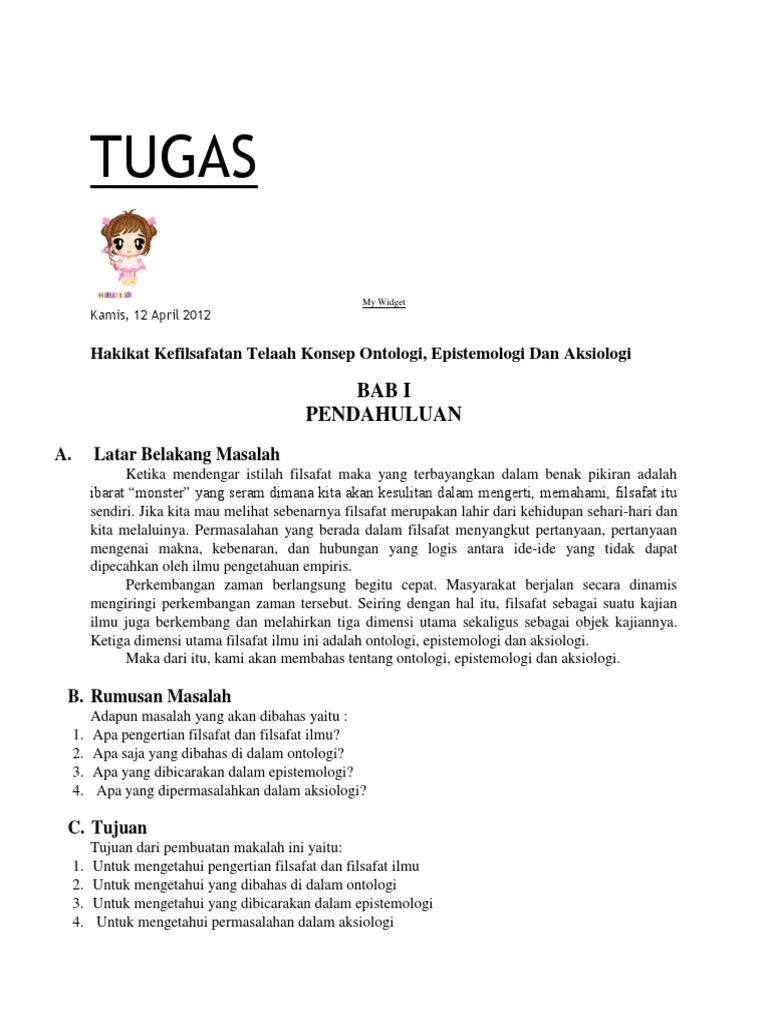 Contoh Aksiologi Dalam Kehidupan Sehari Hari – Mudah