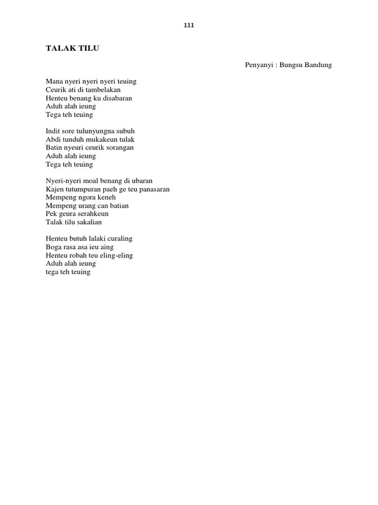 Lirik Lagu FD Biru | PDF