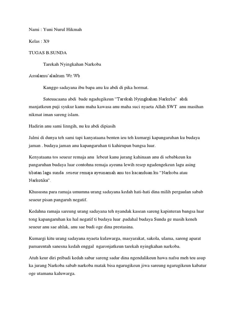 Ceramah Singkat Bahasa Sunda Tentang Sabar