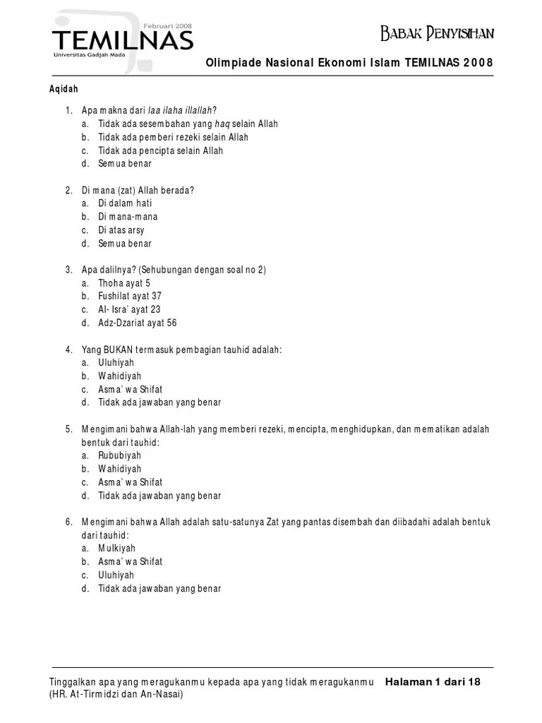 Contoh Soal Dan Jawaban Pilihan Ganda Tentang Komunikasi Efektif
