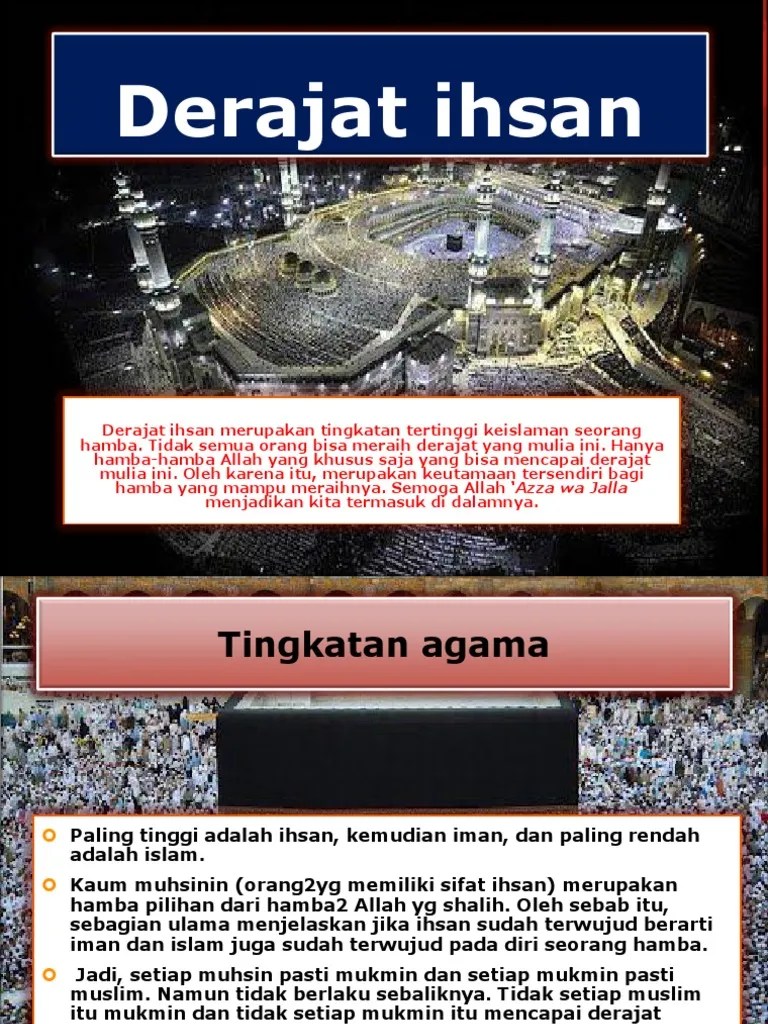 Derajat Ihsan | PDF