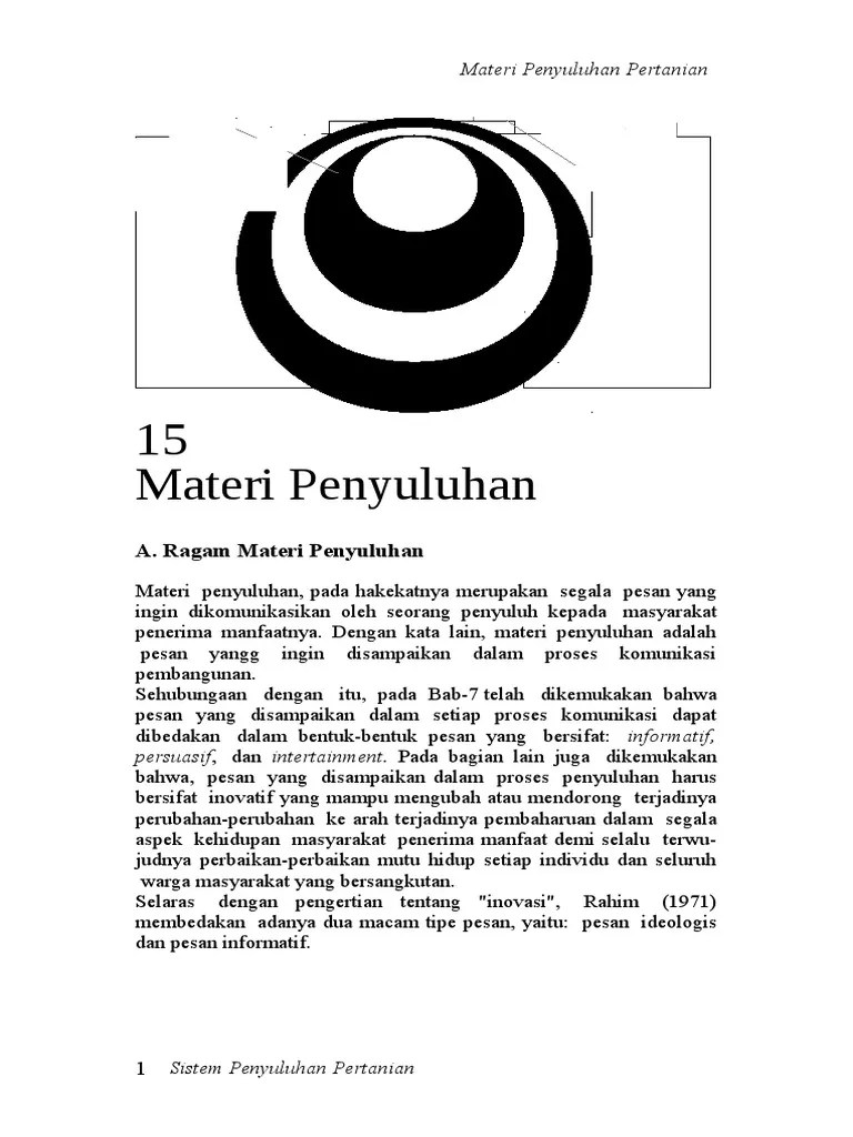 Materi Penyuluhan | PDF