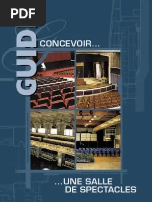 Conception Salle de Spectacle | PDF | Arts du spectacle | Théâtre