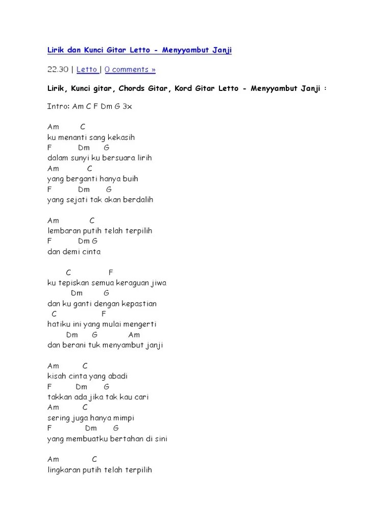 Embun Di Pagi Buta Chord Gitar