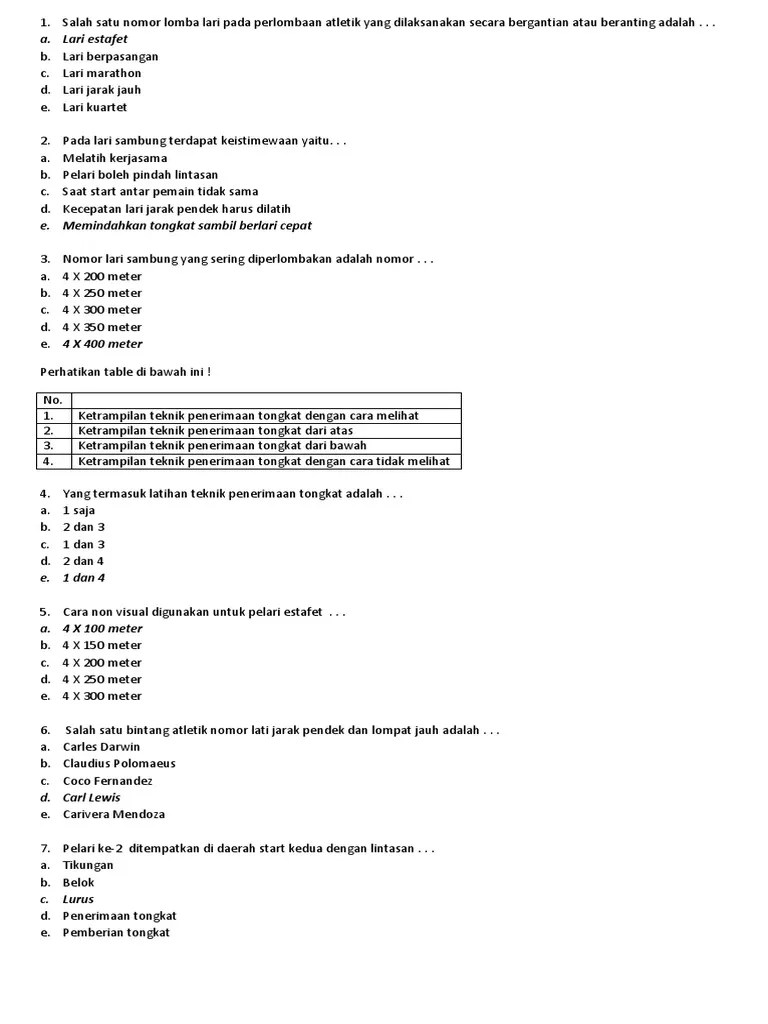 Panjang Tongkat Yang Digunakan Untuk Lari Estafet Adalah - Berbagai  Peruntukan