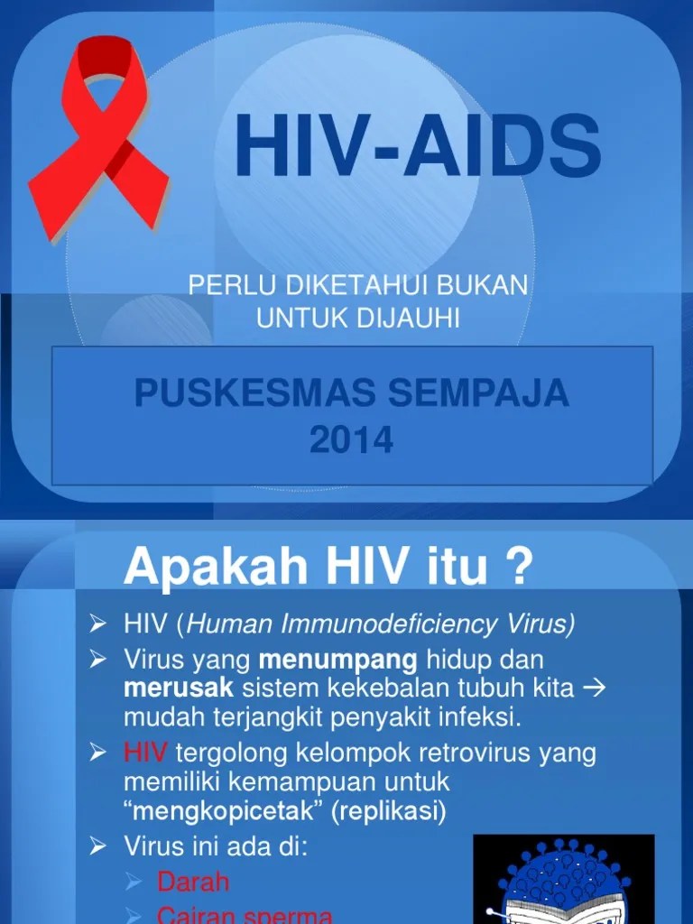 Penyuluhan HIV AIDS 2014 | PDF