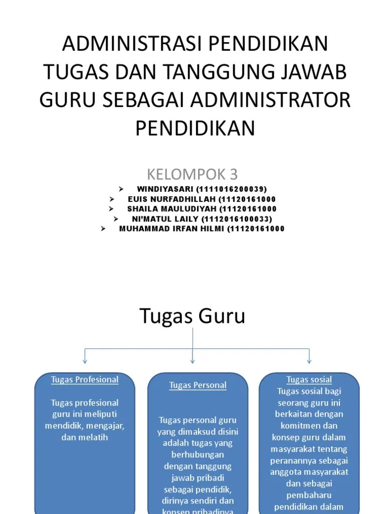 Administrasi Pendidikan | PDF