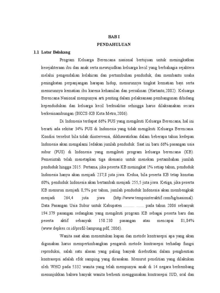 Asuhan Keperawatan Pasangan Usia Subur | PDF