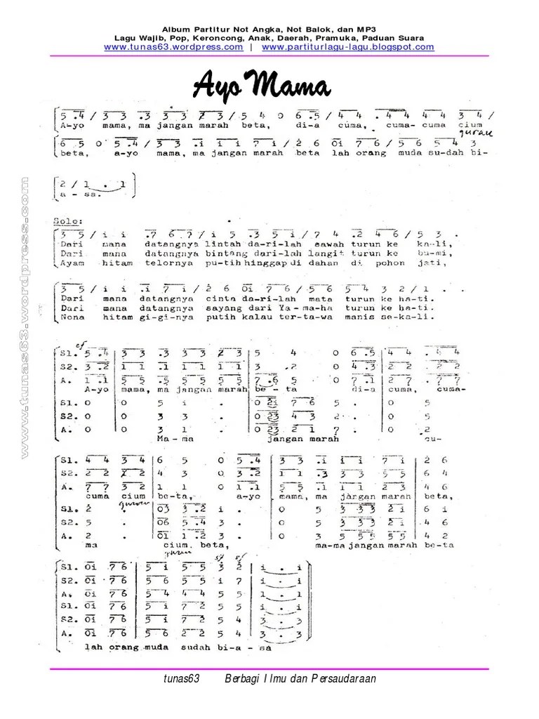 Ayo Mama 3suara | PDF