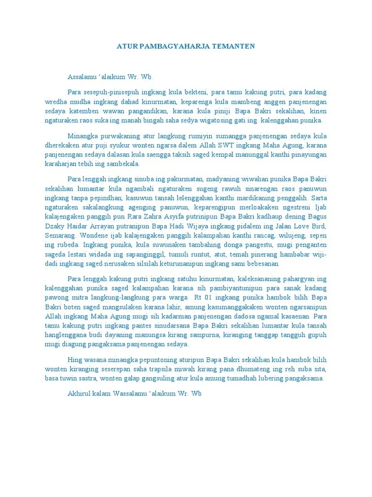 Atur Panampi Lamaran – Beinyu.com