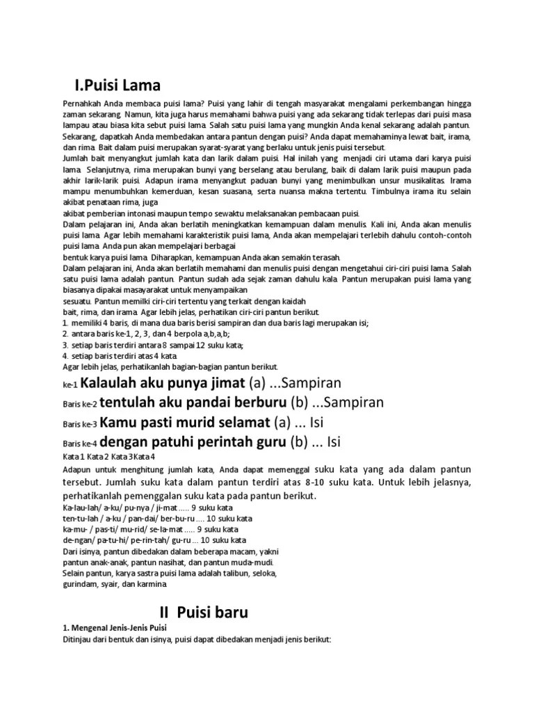 Materikulasi BI | PDF