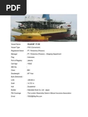Pertamina Large Tanker | PDF