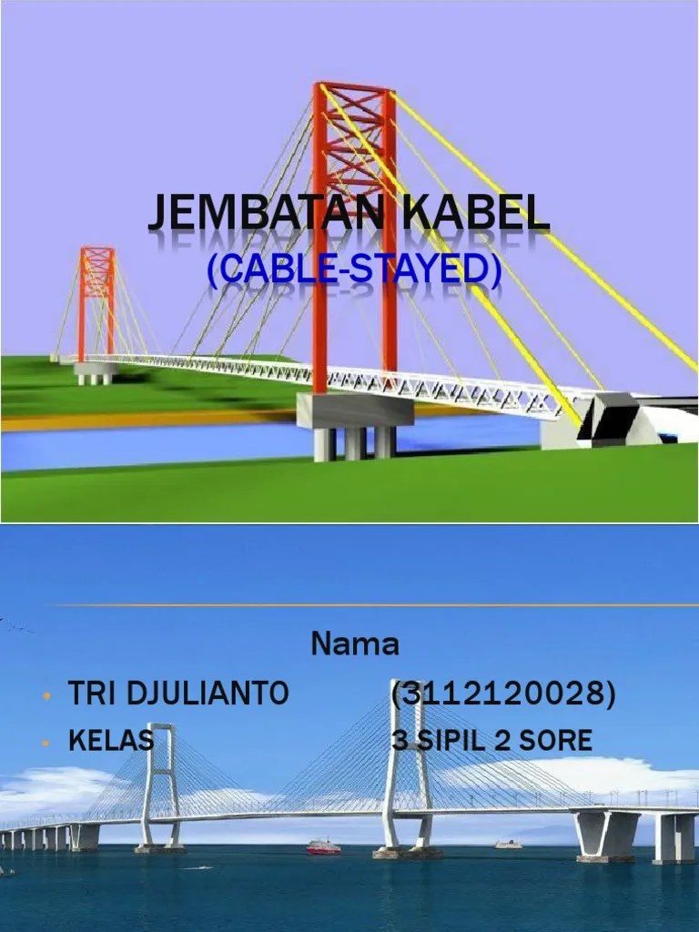Jembatan Cable Stay | PDF