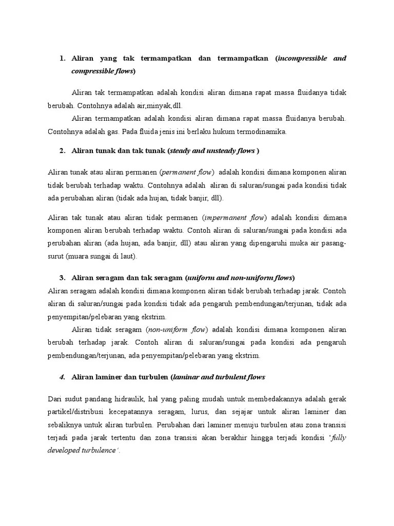 Jenis-Jenis Aliran | PDF